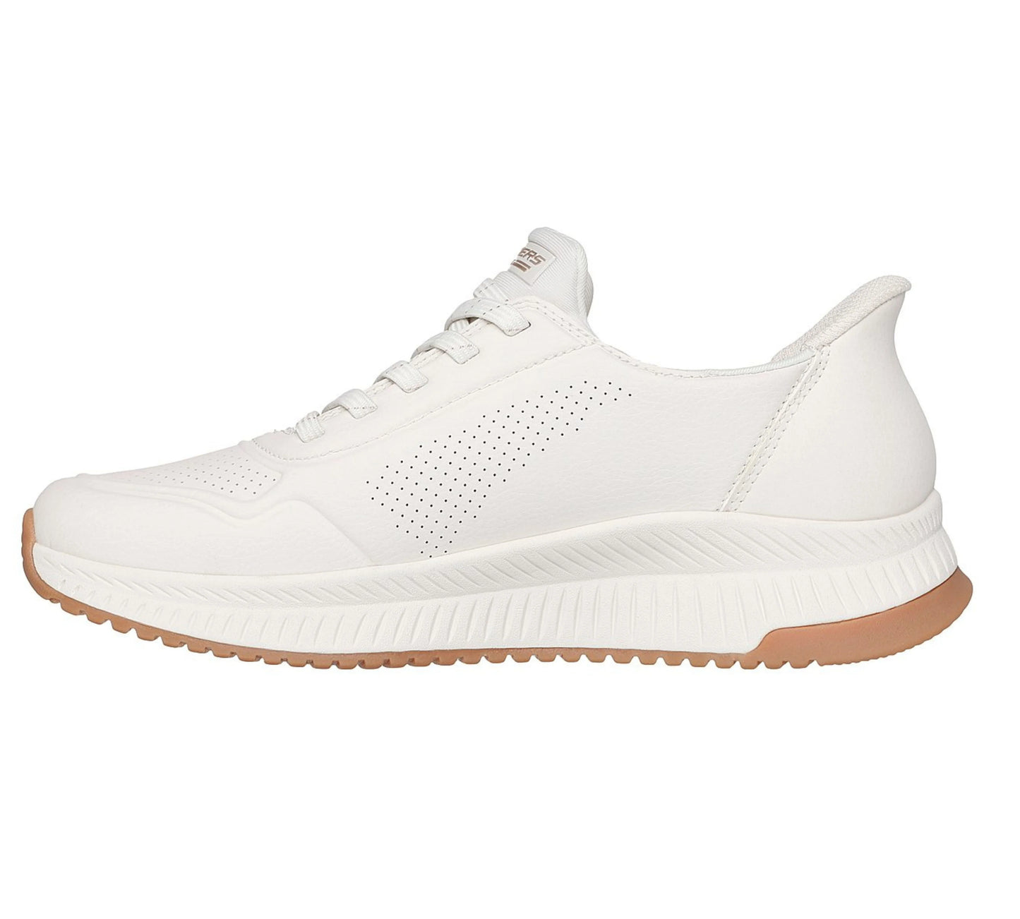 Skechers BOBS Squad 4 Key Look λευκά sneakers, εσωτερική πλάγια όψη