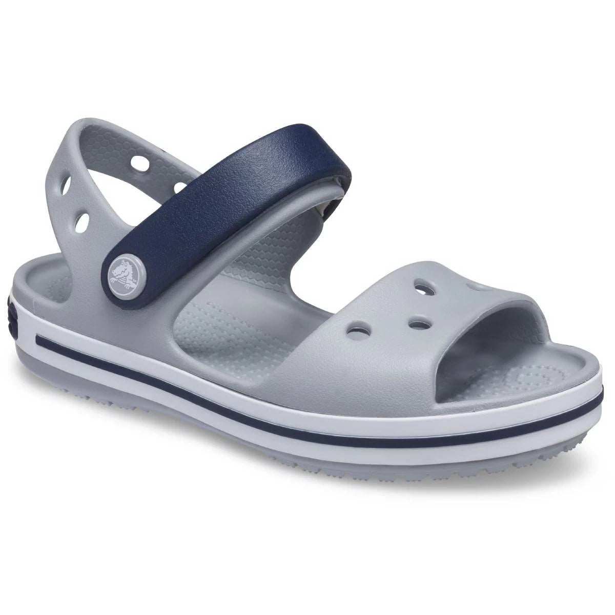 Crocs Crocband Sandal Kids Παιδικό Ανατομικό Σανδάλι Γκρι