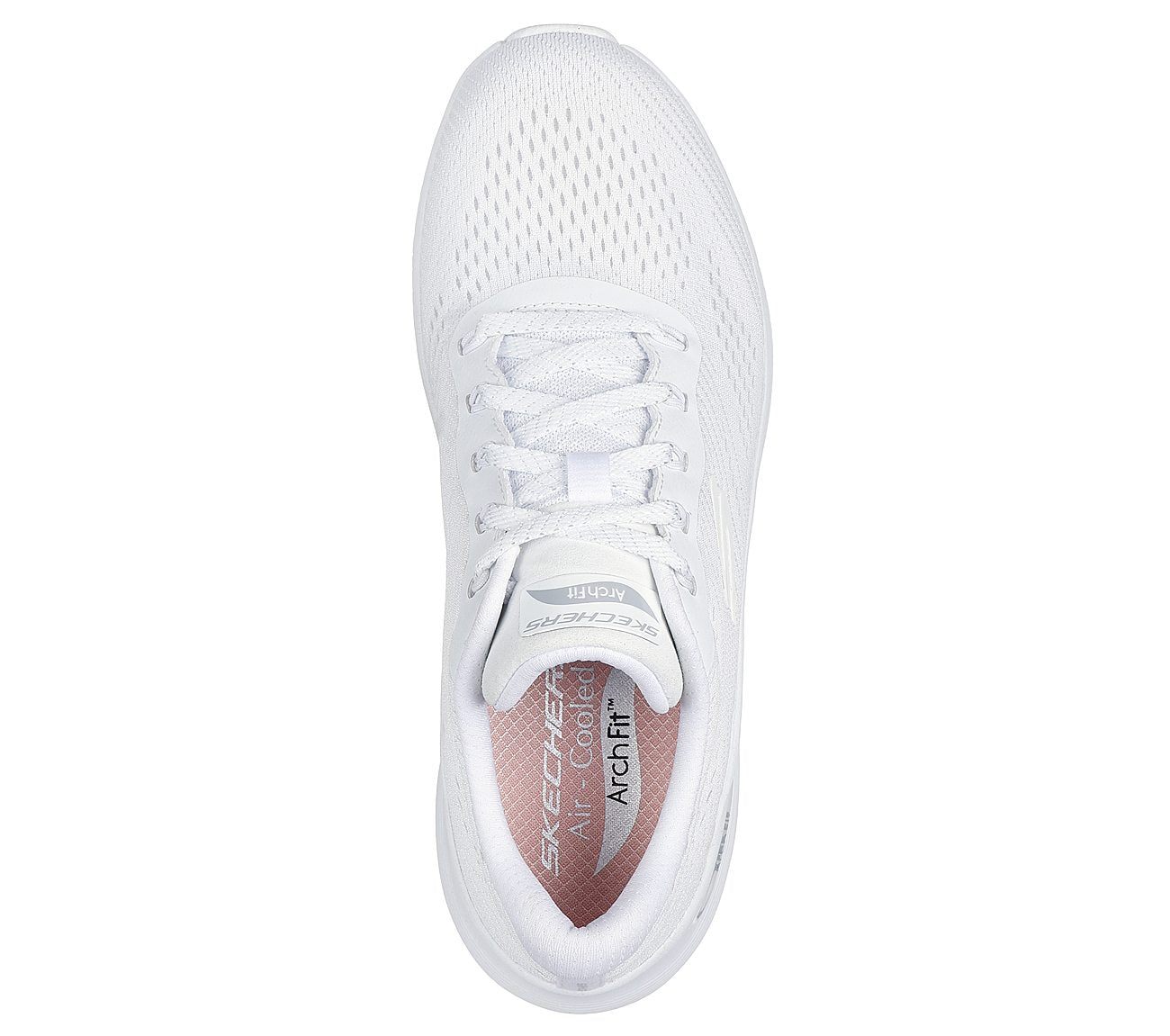 Skechers Arch Fit 2.0 - Big League Γυναικεία Αθλητικά Παπούτσια με Υποστήριξη Καμάρας Άσπρο