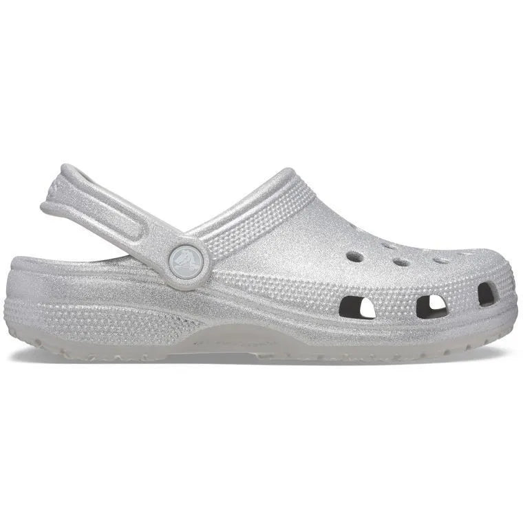 Crocs Classic Glitter Clog Γυναικείο Ανατομικό Σαμπό 0IC