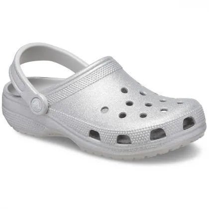Crocs Classic Glitter Clog Γυναικείο Ανατομικό Σαμπό 0IC