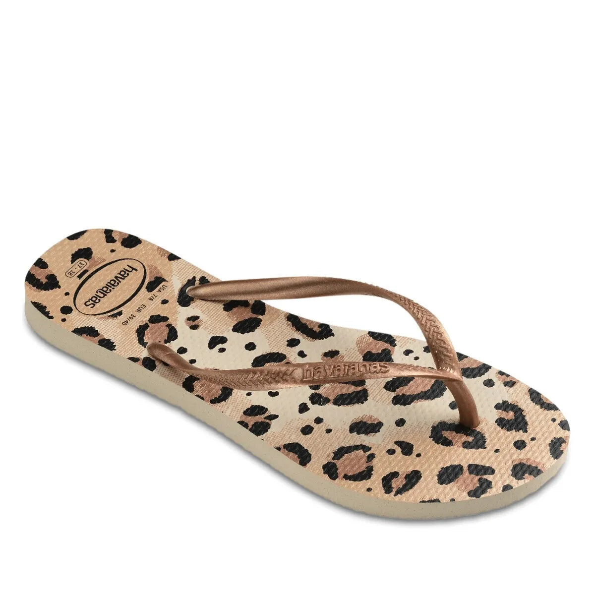 Hawaianas Slim Animals Γυναικεία Σαγιονάρα 4103352-6516 Beige