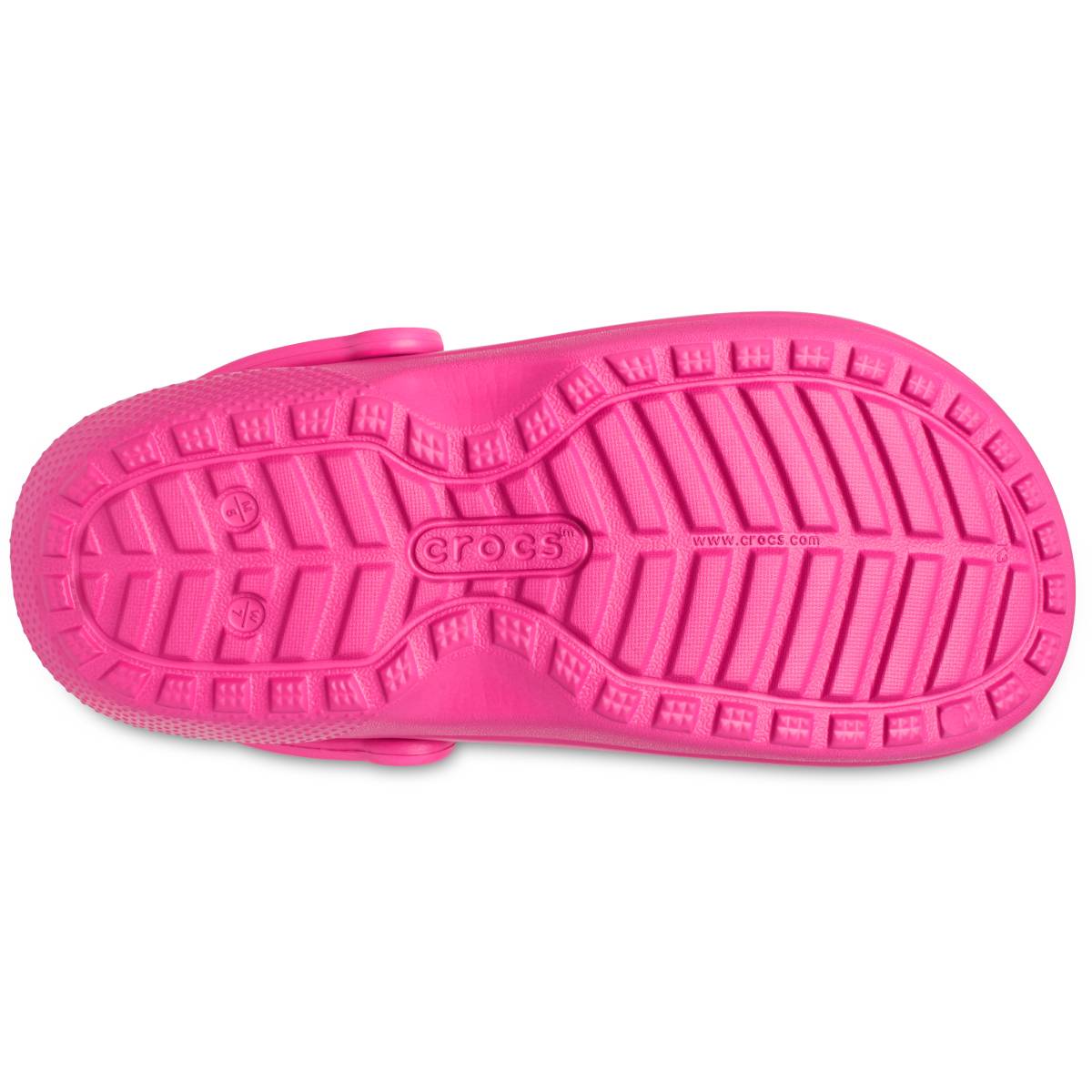 Crocs Classic Lined Clog Γυναικείο Ανατομικό Σαμπό Με Γούνα Ροζ 6SV