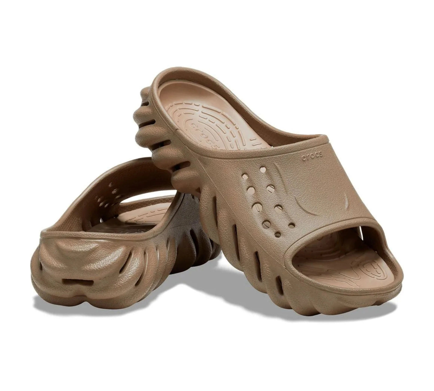 Crocs Echo Slide Ανδρική Παντόφλα Καφέ 2G9