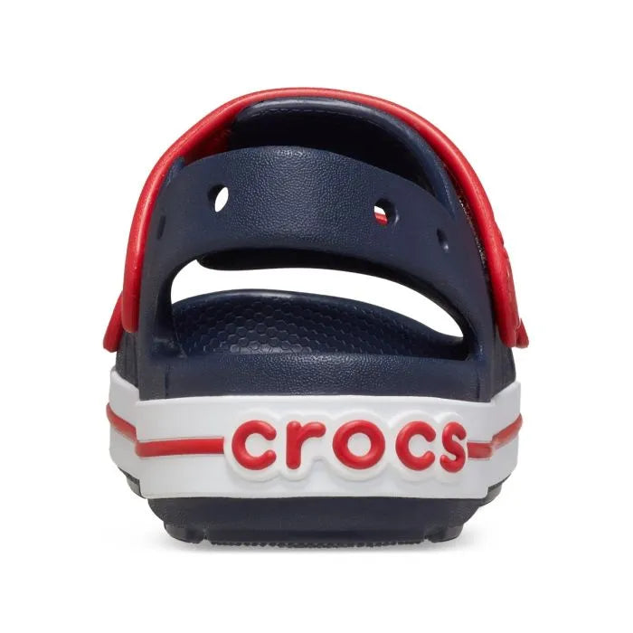Crocs Crocband Cruiser Sandal T Παιδικό Ανατομικό Πέδιλο Navy/Varsity Red 4OT