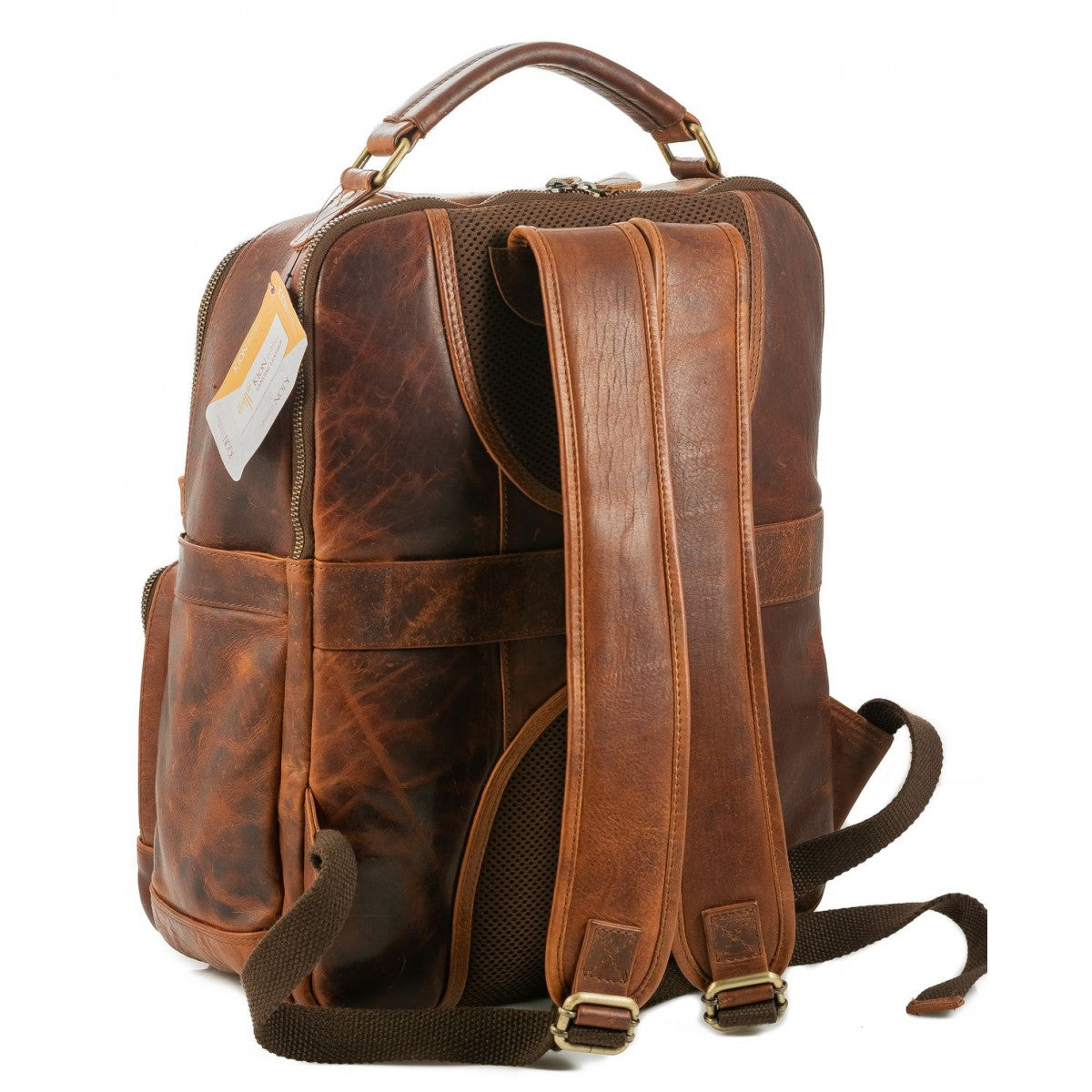 Kion® Δερμάτινη Unisex Τσάντα Πλάτης 21012601 Kara