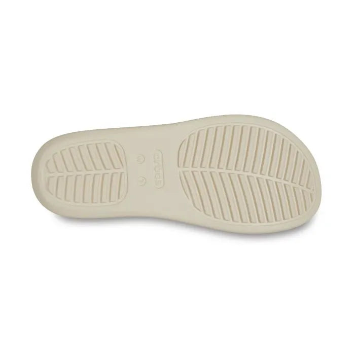 Crocs Getaway Platform Toe Loop Γυναικεία Ανατομική Πλατφόρμα Sandstone 0LH