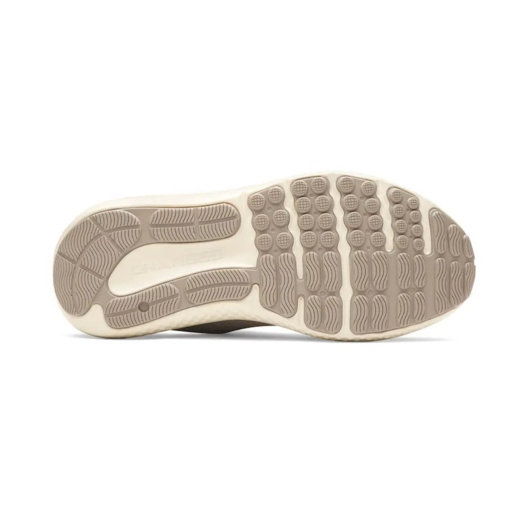 Under Armour Surge 4 Beige ανδρικό με εξωτερική σόλα από καουτσούκ, κάτω προβολή