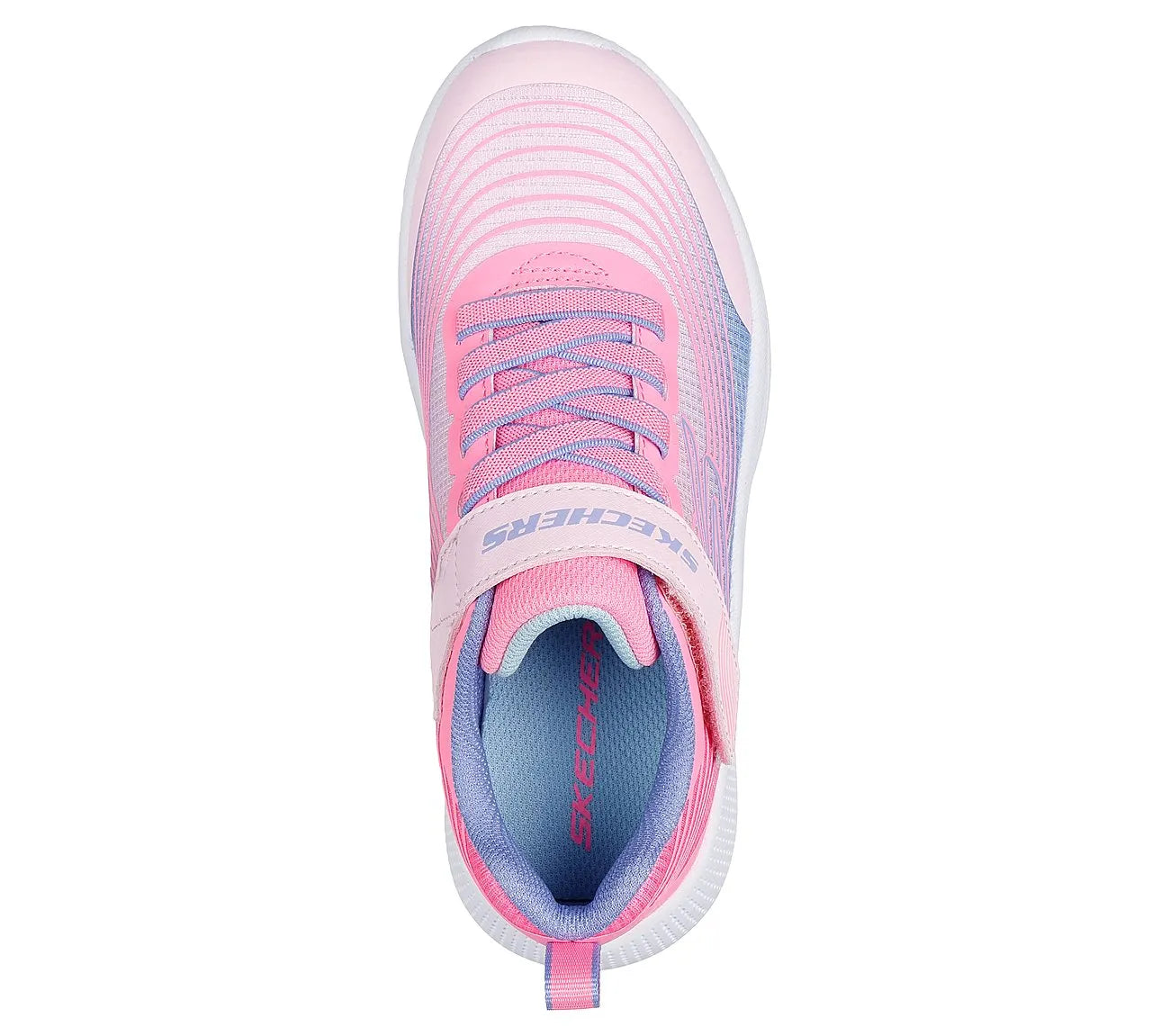 Skechers Microspec Advance παιδικό αθλητικό παπούτσι, όψη από πάνω