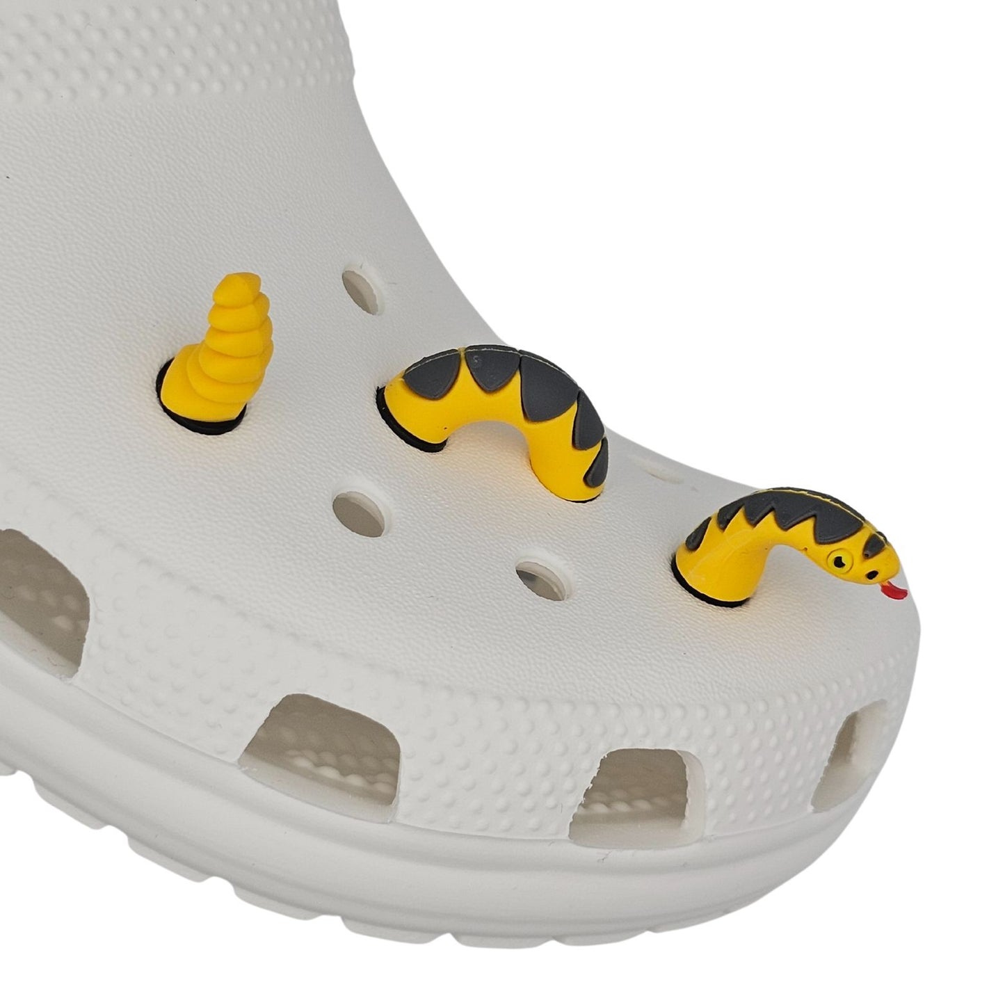 Αξεσουάρ Διακοσμητικά για Crocs - 3D Yellow Snake