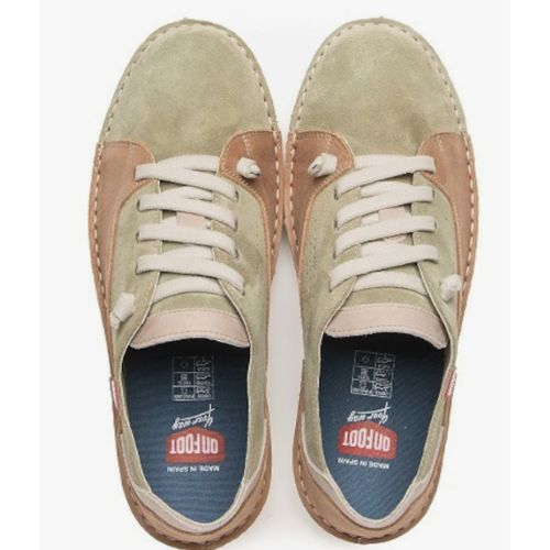OnFoot 7060 Δερμάτινο Ανδρικό_Cactus