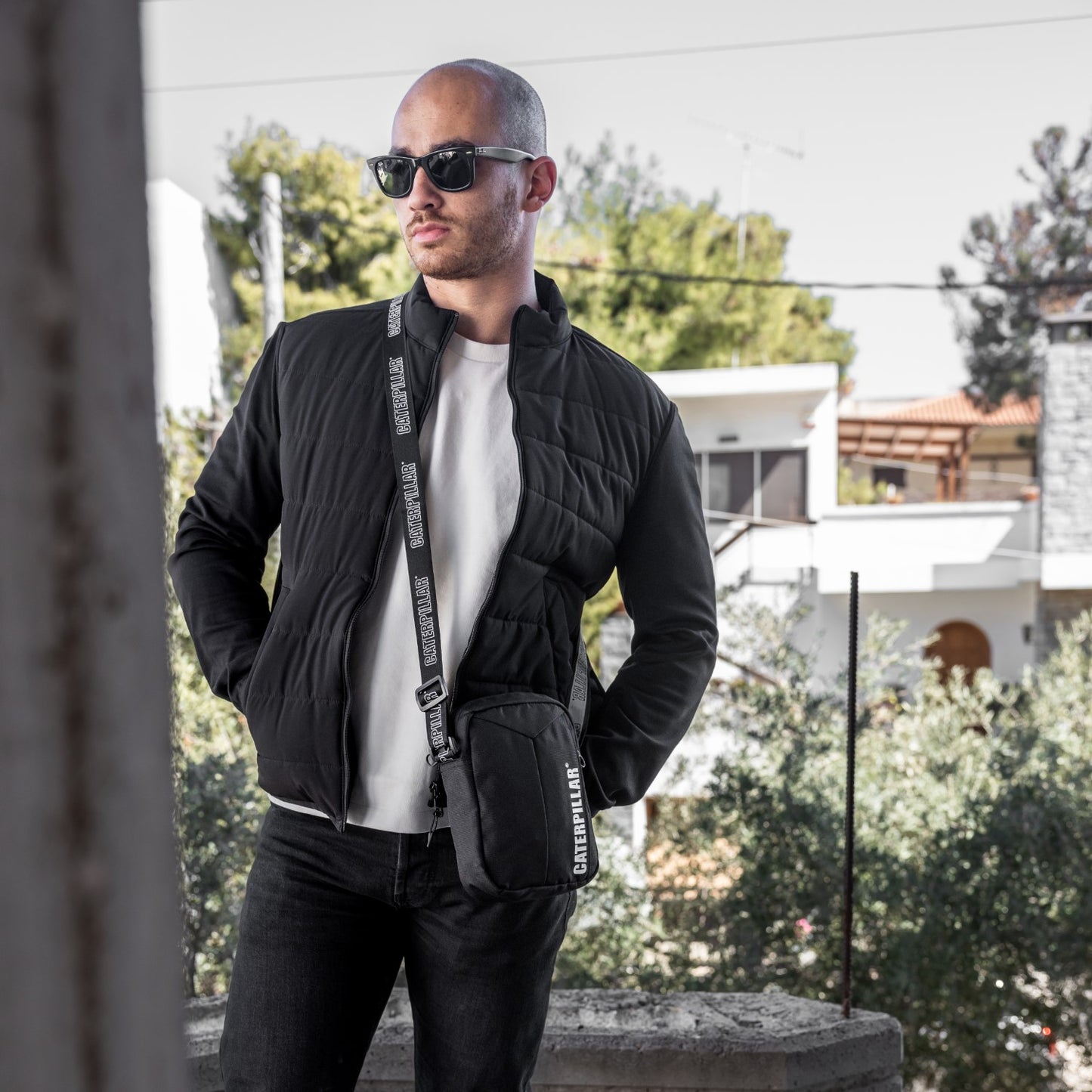 Τσαντάκι Ώμου Caterpillar Υφασμάτινο_84356_01