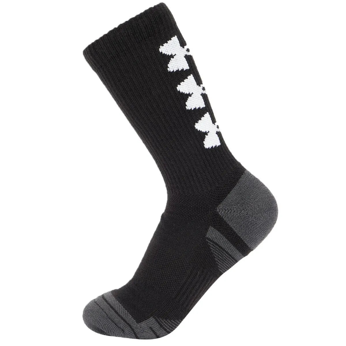 Under Armour UA Perf Tech Nov 3pk Crew Unisex Αθλητική Κάλτσα Μαύρη