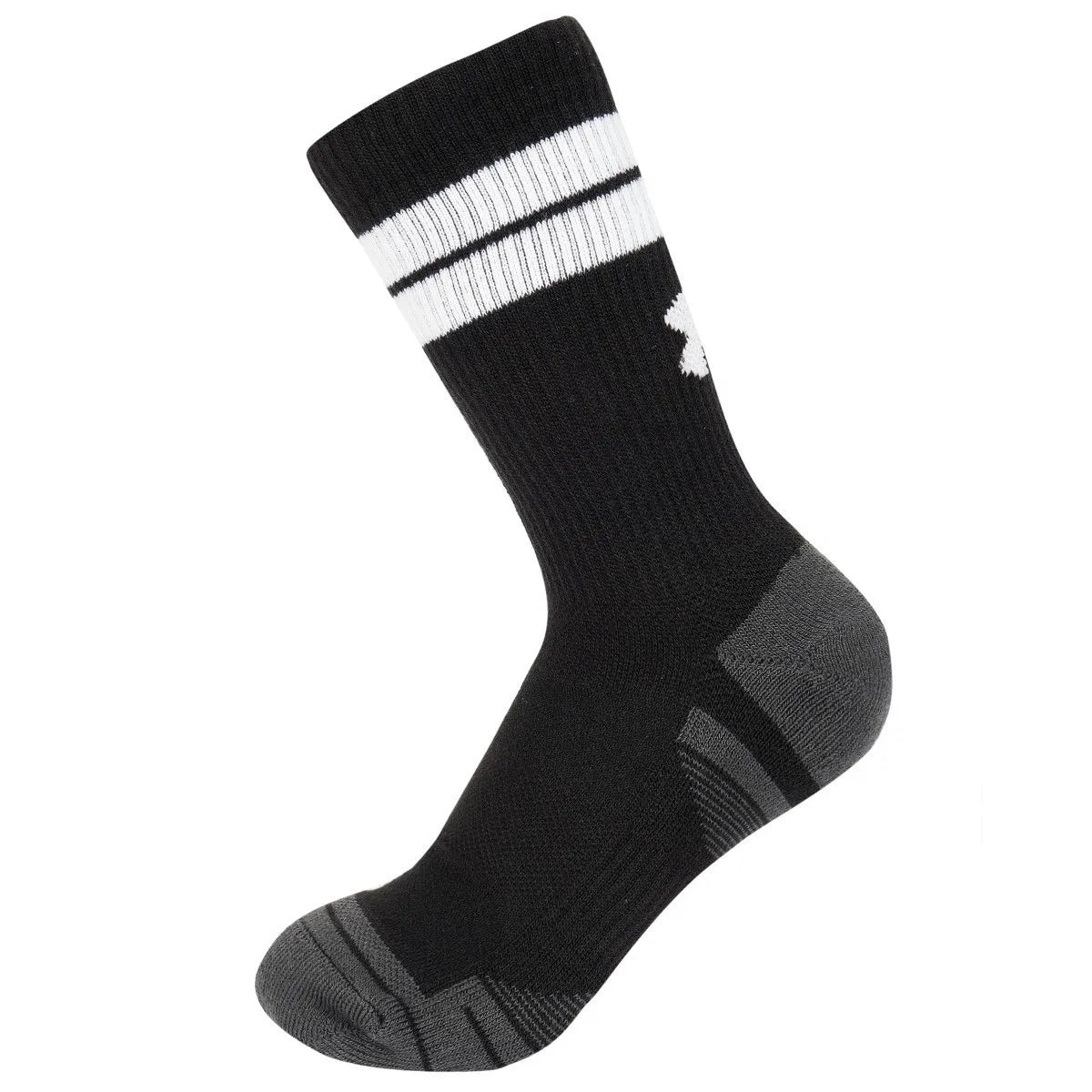Under Armour UA Perf Tech Nov 3pk Crew Unisex Αθλητική Κάλτσα Μαύρη