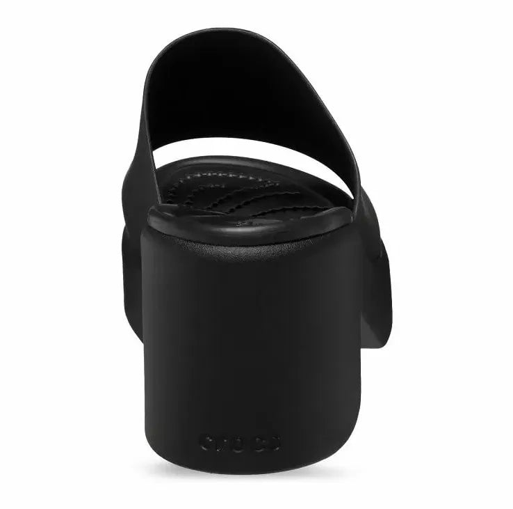 Crocs Brooklyn Slide Heel Γυναικείο Τακούνι Μαύρο 060