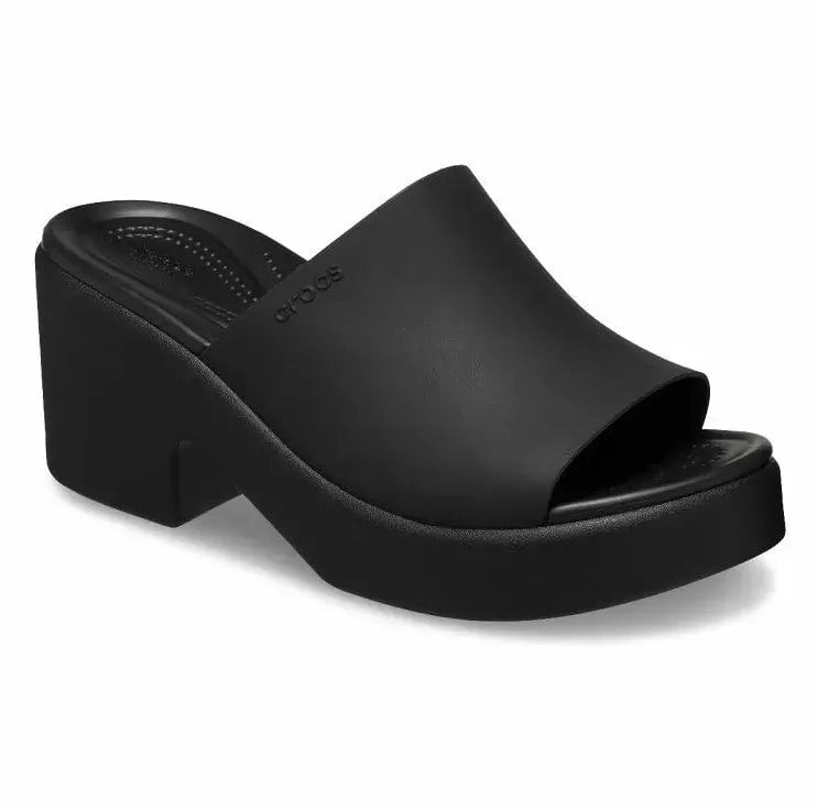 Crocs Brooklyn Slide Heel Γυναικείο Τακούνι Μαύρο 060