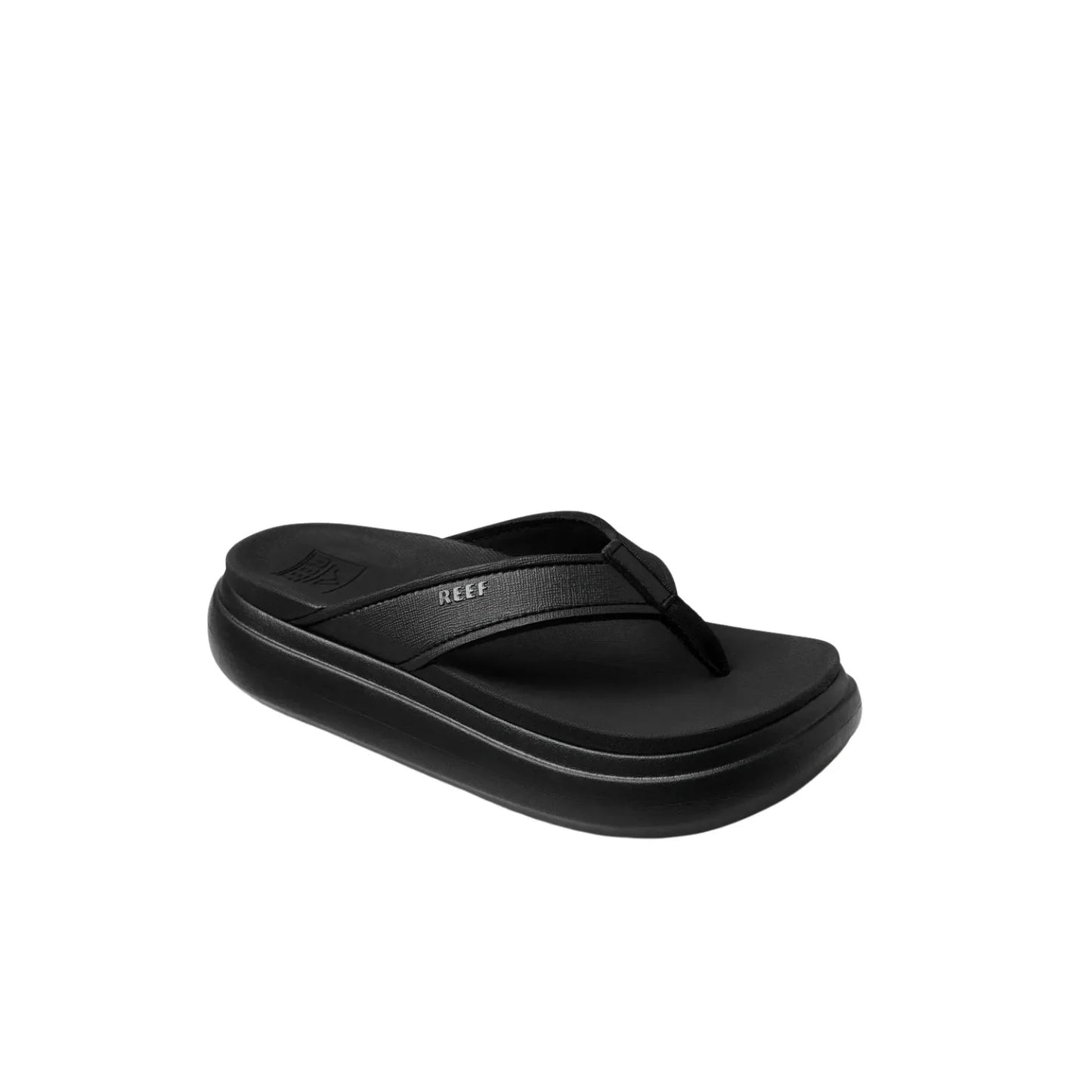Reef Cushion Bondi Γυναικεία Σαγιονάρα Πλατφόρμα Black
