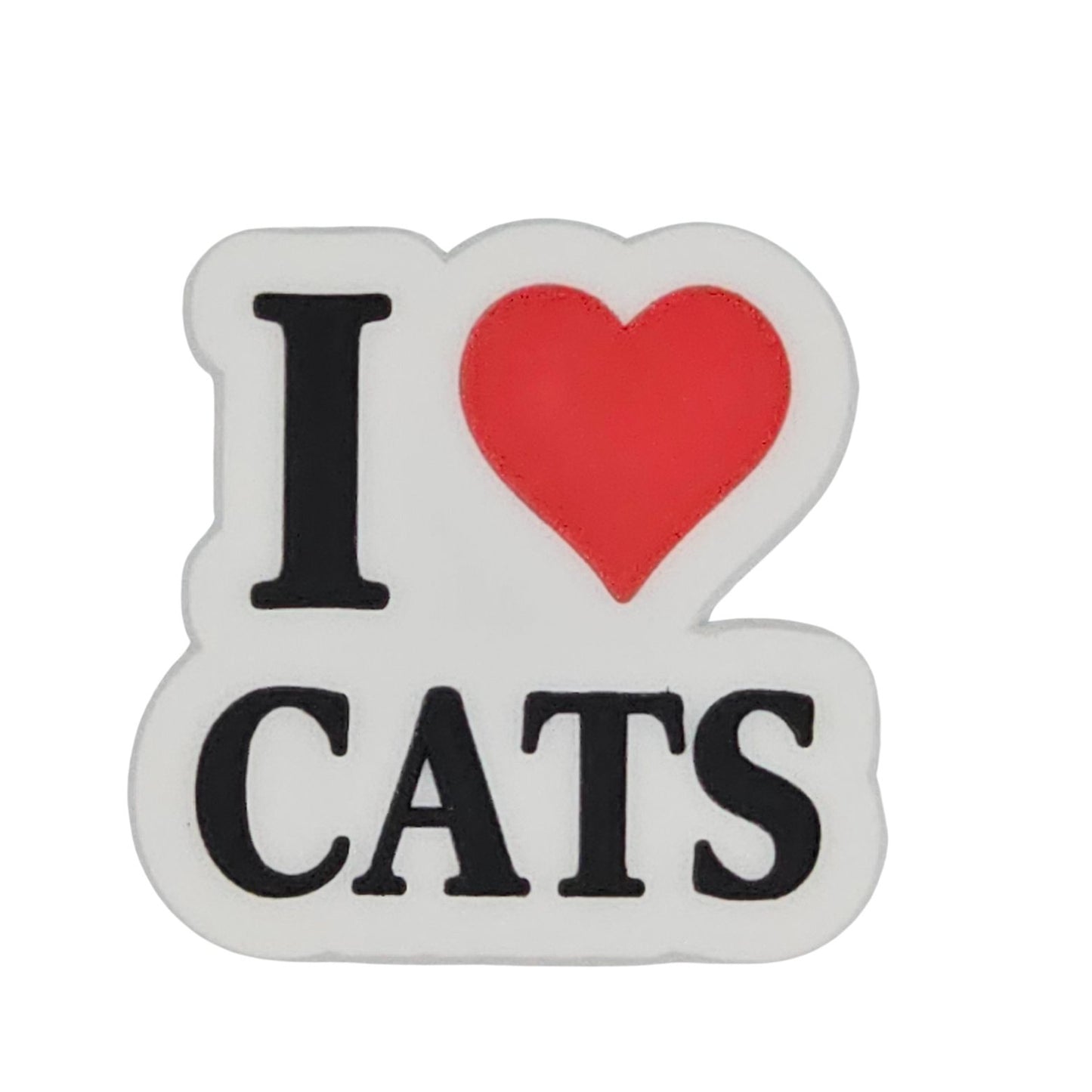 Αξεσουάρ Διακοσμητικά για Crocs - I Love Cats