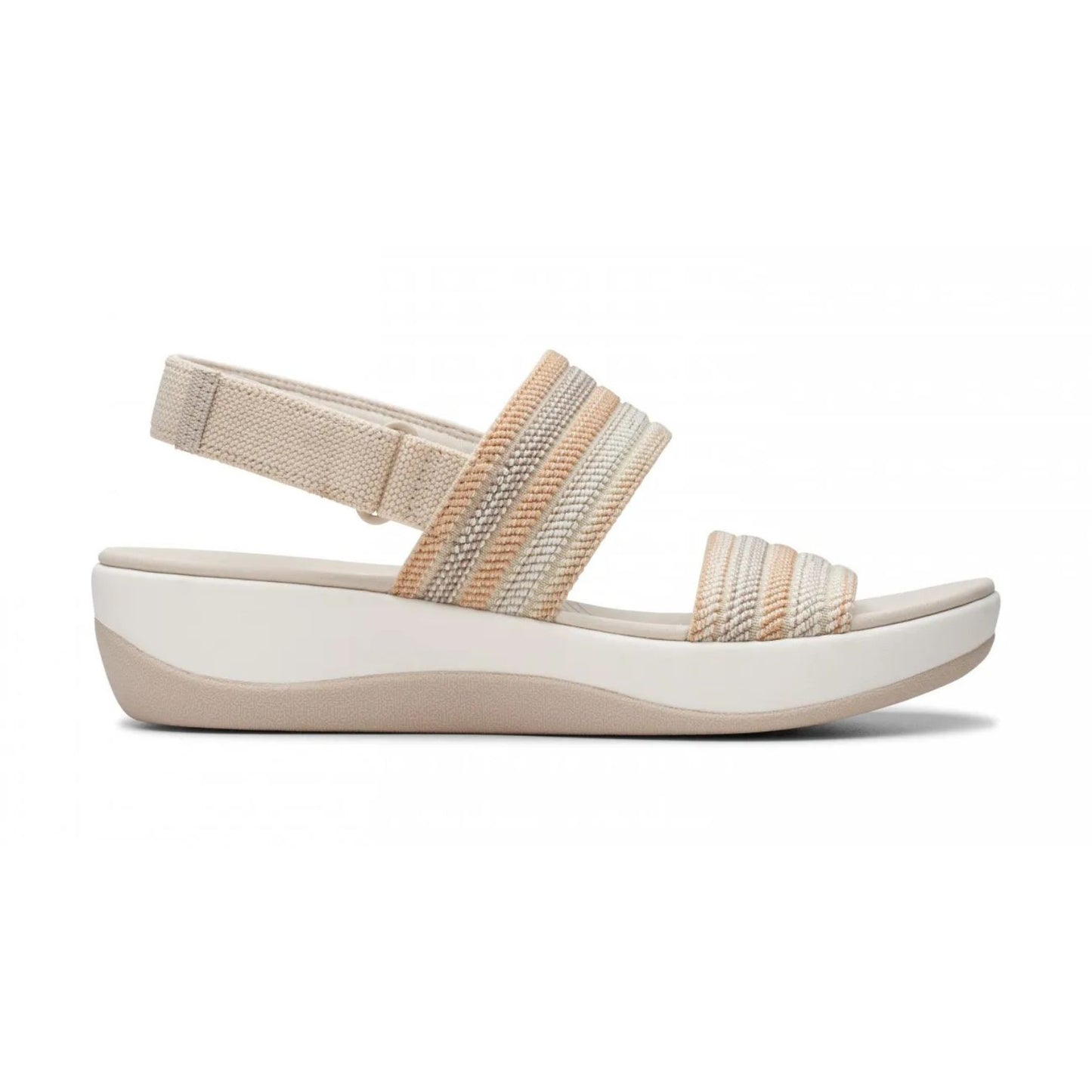Clarks Arla Stroll - Γυναικείο Ανατομικό Πέδιλο Μπεζ