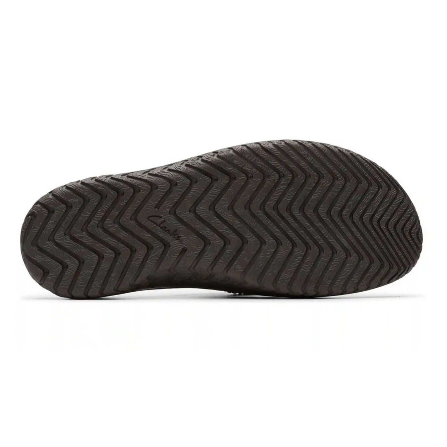 Clarks Wesley Sun - Ανδρική Ανατομική Δερμάτινη Σαγιονάρα Καφέ