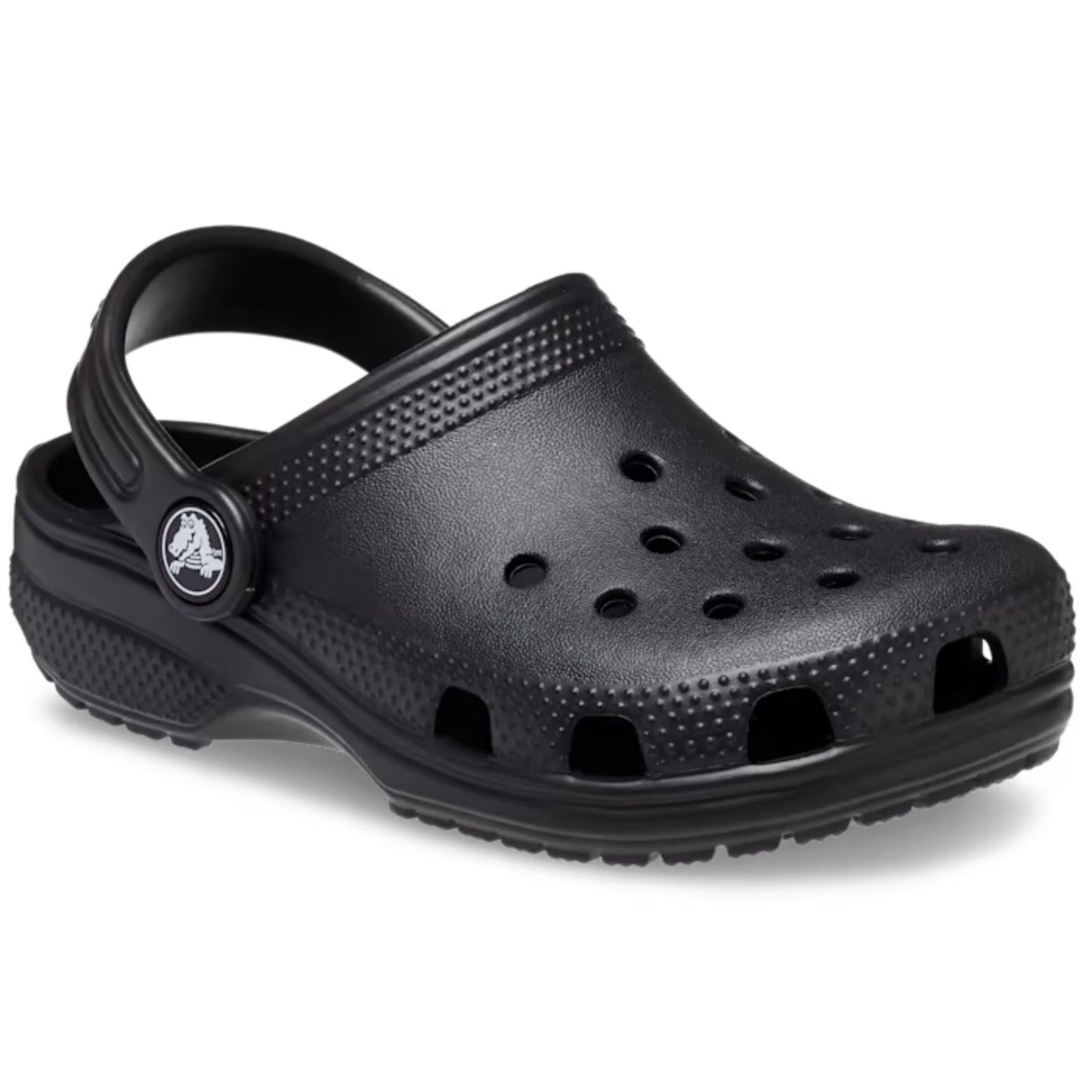 Crocs Classic Clog K Ανατομικό Παιδικό Σαμπό Μαύρο 001
