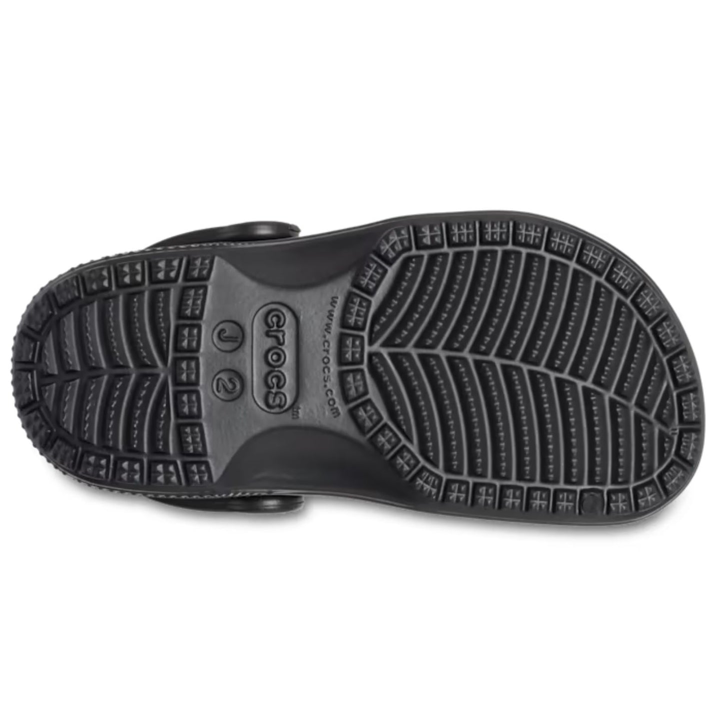 Crocs Classic Clog K Ανατομικό Παιδικό Σαμπό Μαύρο 001