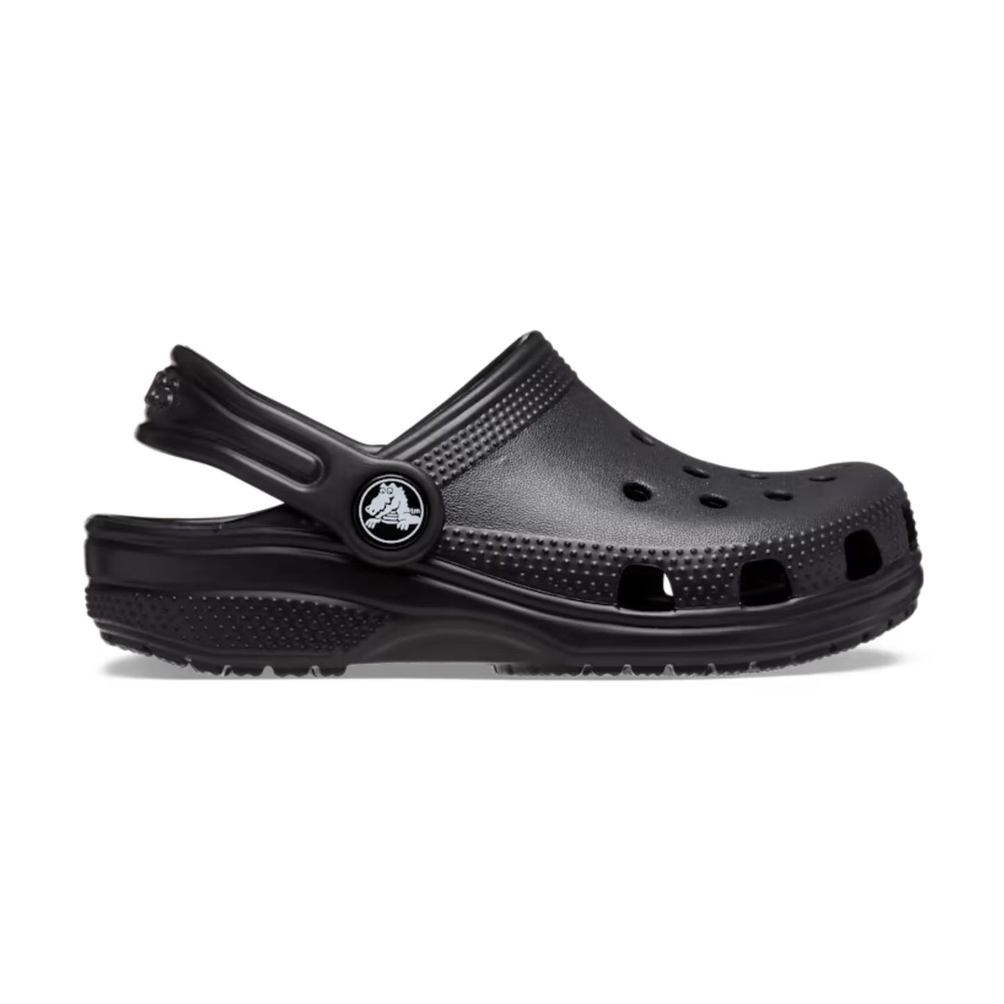 Crocs Classic Clog K Ανατομικό Παιδικό Σαμπό Μαύρο 001