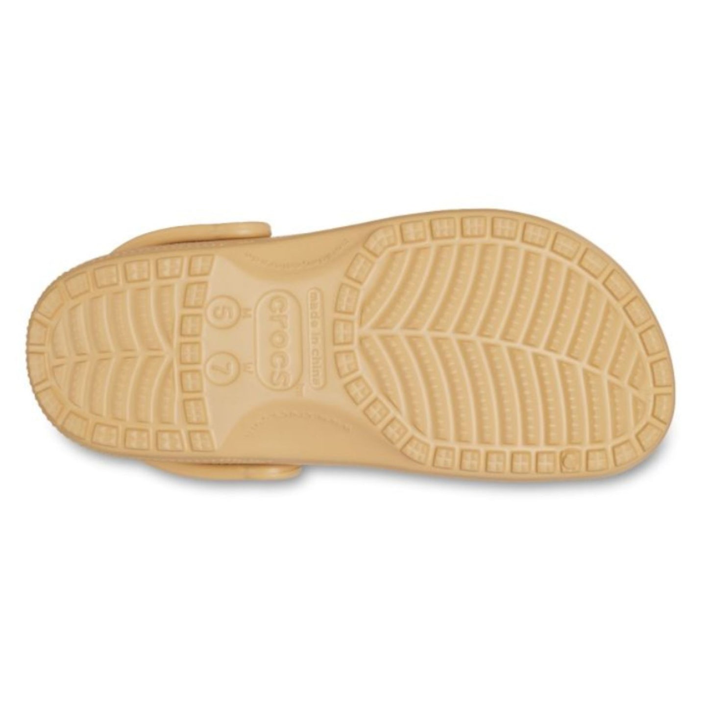 Crocs Classic Clog K Ανατομικό Παιδικό Σαμπό Wheat 209