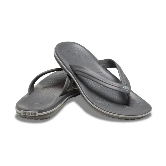 Crocs Crocband Flip Unisex Ανατομική Σαγιονάρα Slate Gray/Smoke 0EX