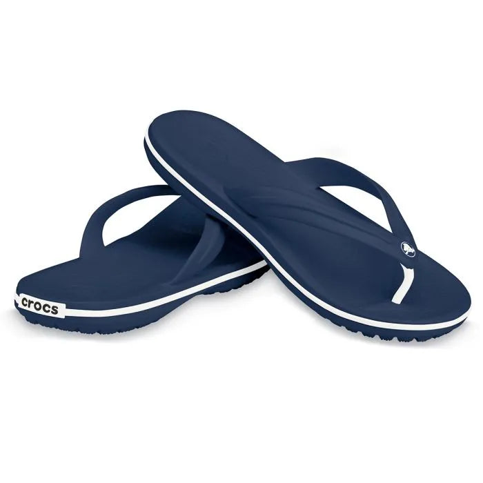 Crocs Crocband Flip Unisex Ανατομική Σαγιονάρα Navy 410