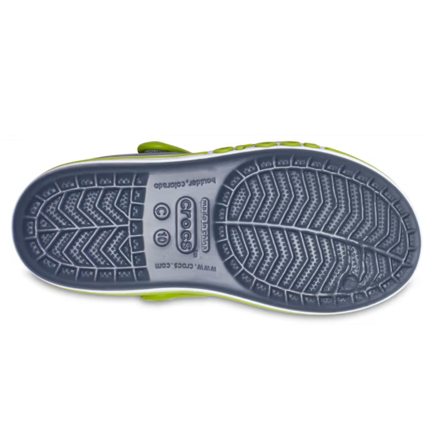 CROCS™ Bayband Sandal K Ανατομικό Παιδικό Σανδάλι Γκρί 025