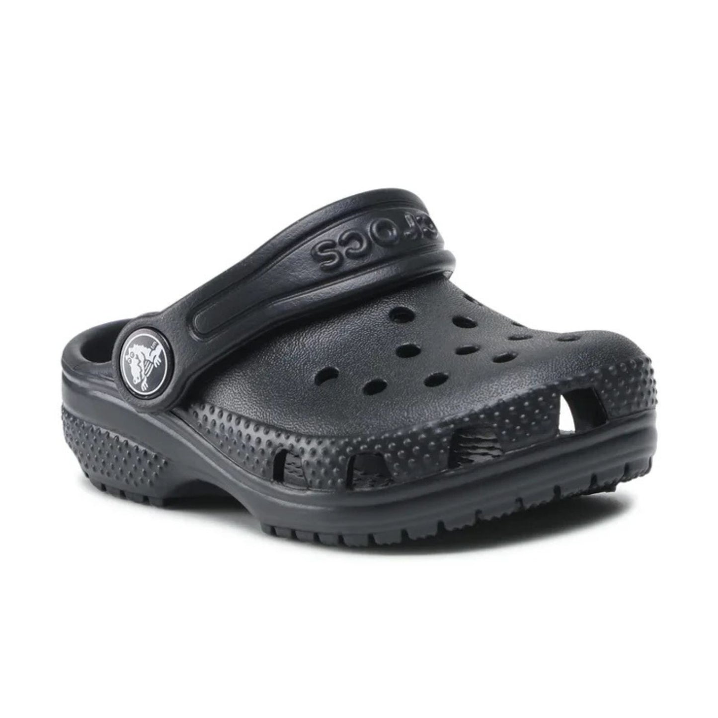 Crocs Classic Clog T Ανατομικό Παιδικό Σαμπό Black 001
