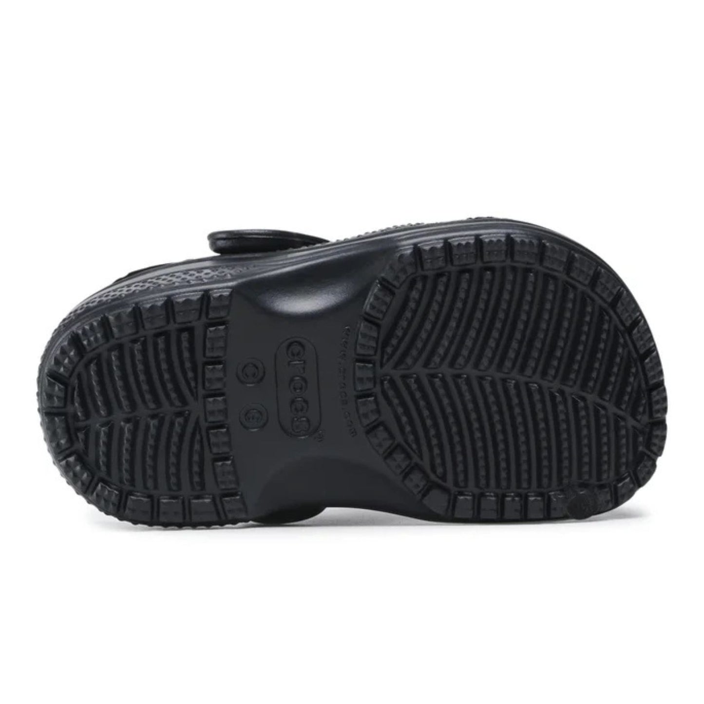 Crocs Classic Clog T Ανατομικό Παιδικό Σαμπό Black 001