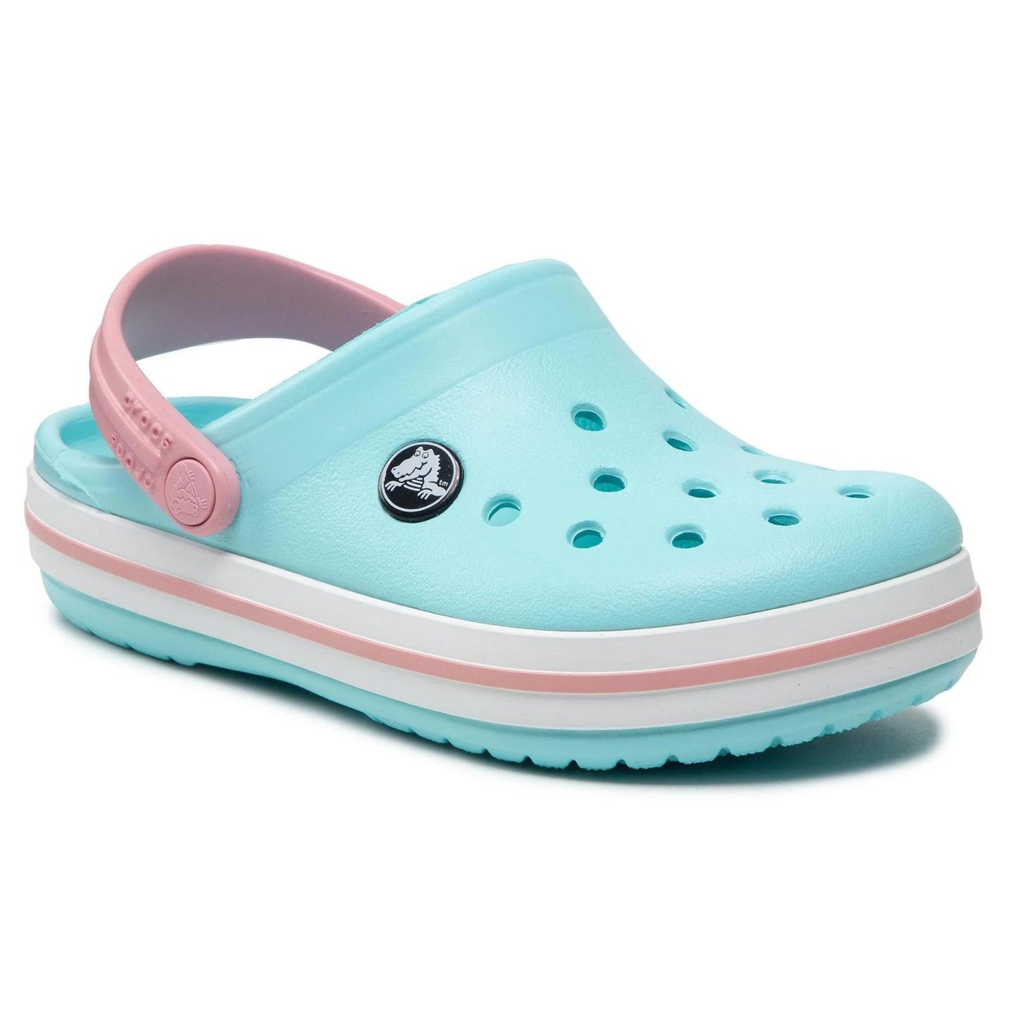 CROCS Crocband Clog K Παιδικό Ανατομικό Σαμπό Ice Blue 4S3