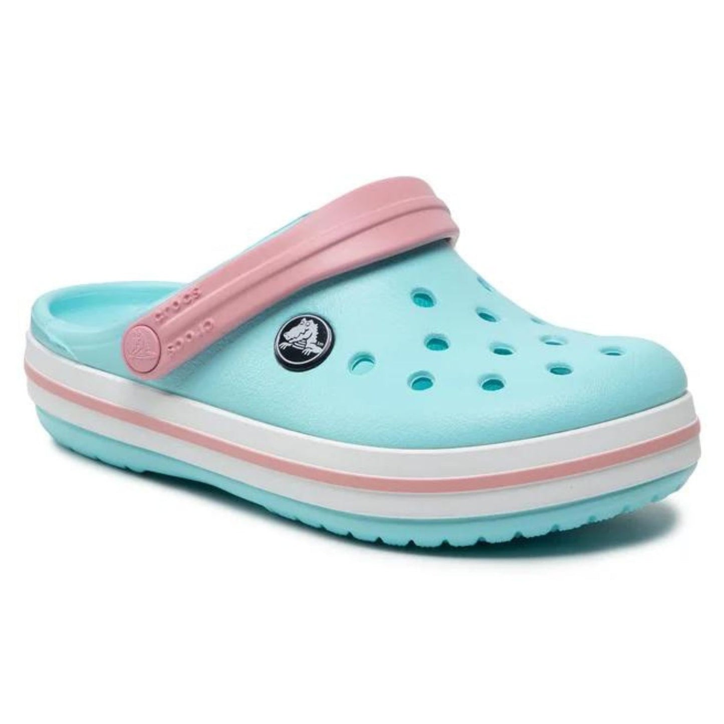 CROCS Crocband Clog K Παιδικό Ανατομικό Σαμπό Ice Blue 4S3