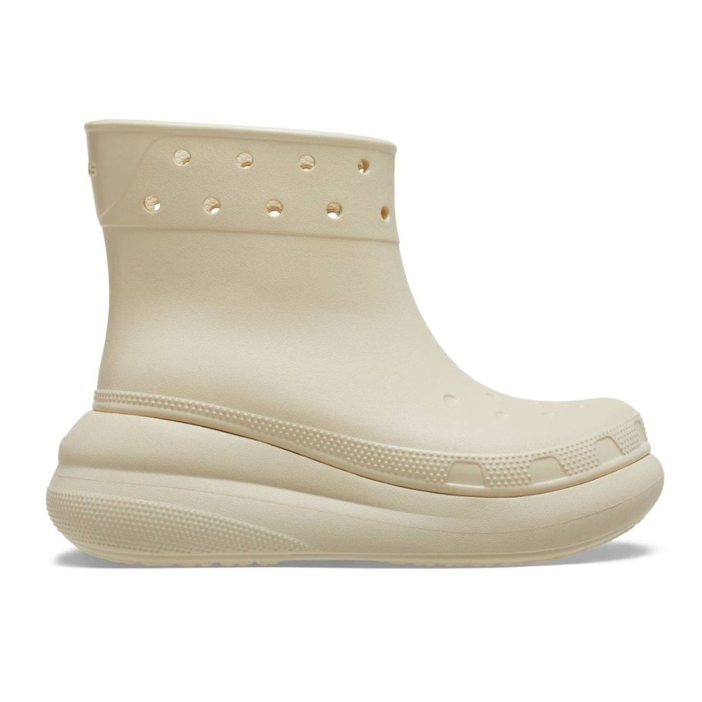 Crocs Crush Boot Γυναικεία Ανατομική Μπότα Μπεζ