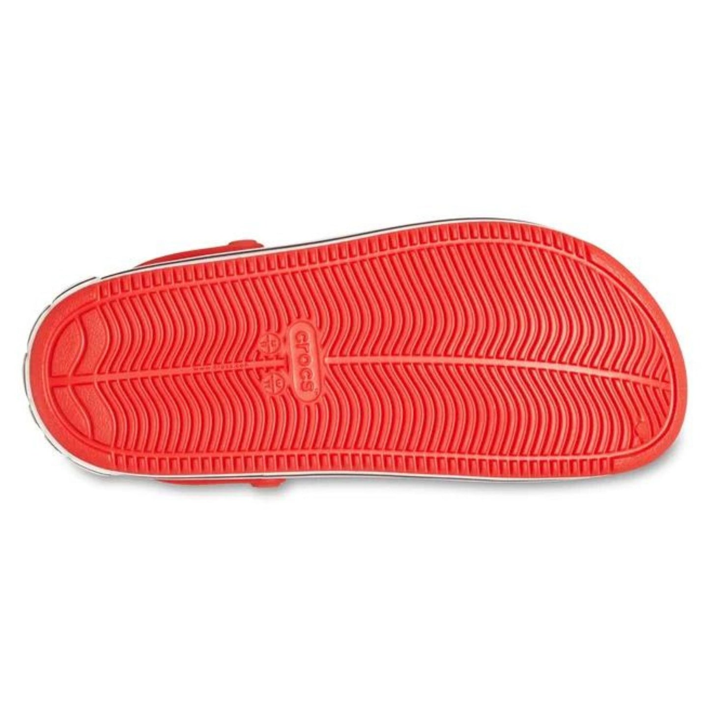 CROCS™ Off Court Logo Unisex Σαμπό Tomato 625