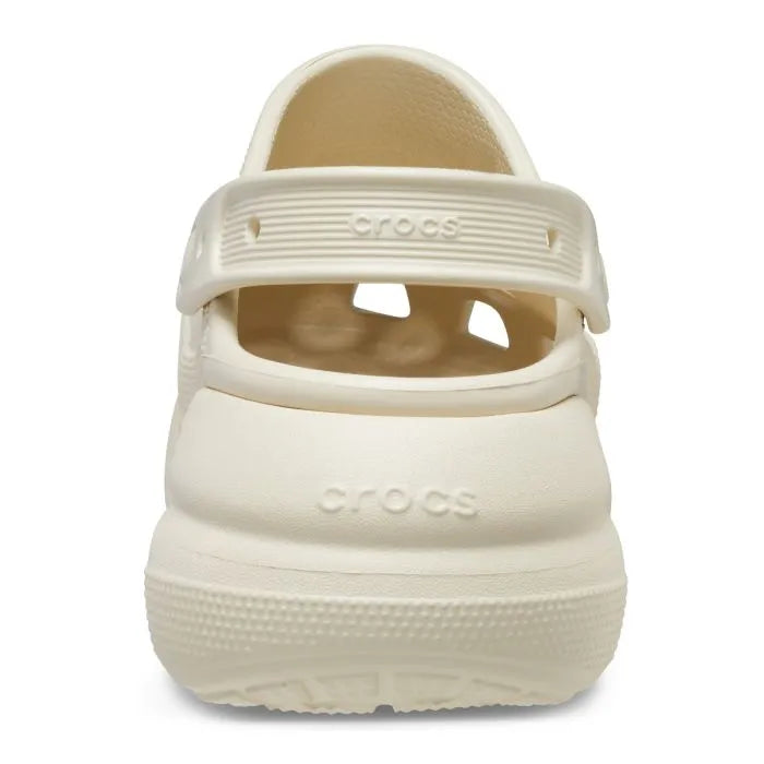 Crocs Crush Clog Ανατομική Γυναικεία Πλατφόρμα Bone 2Y2