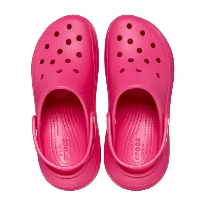 Crocs Crush Clog Ανατομική Γυναικεία Πλατφόρμα Dragon Fruit 6ZQ