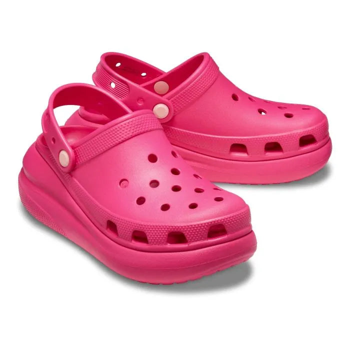 Crocs Crush Clog Ανατομική Γυναικεία Πλατφόρμα Dragon Fruit 6ZQ