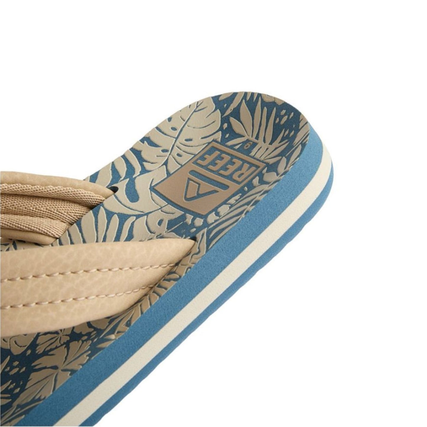 Reef Kids Ahi Παιδικές Σαγιονάρες - Blue Tan Palm