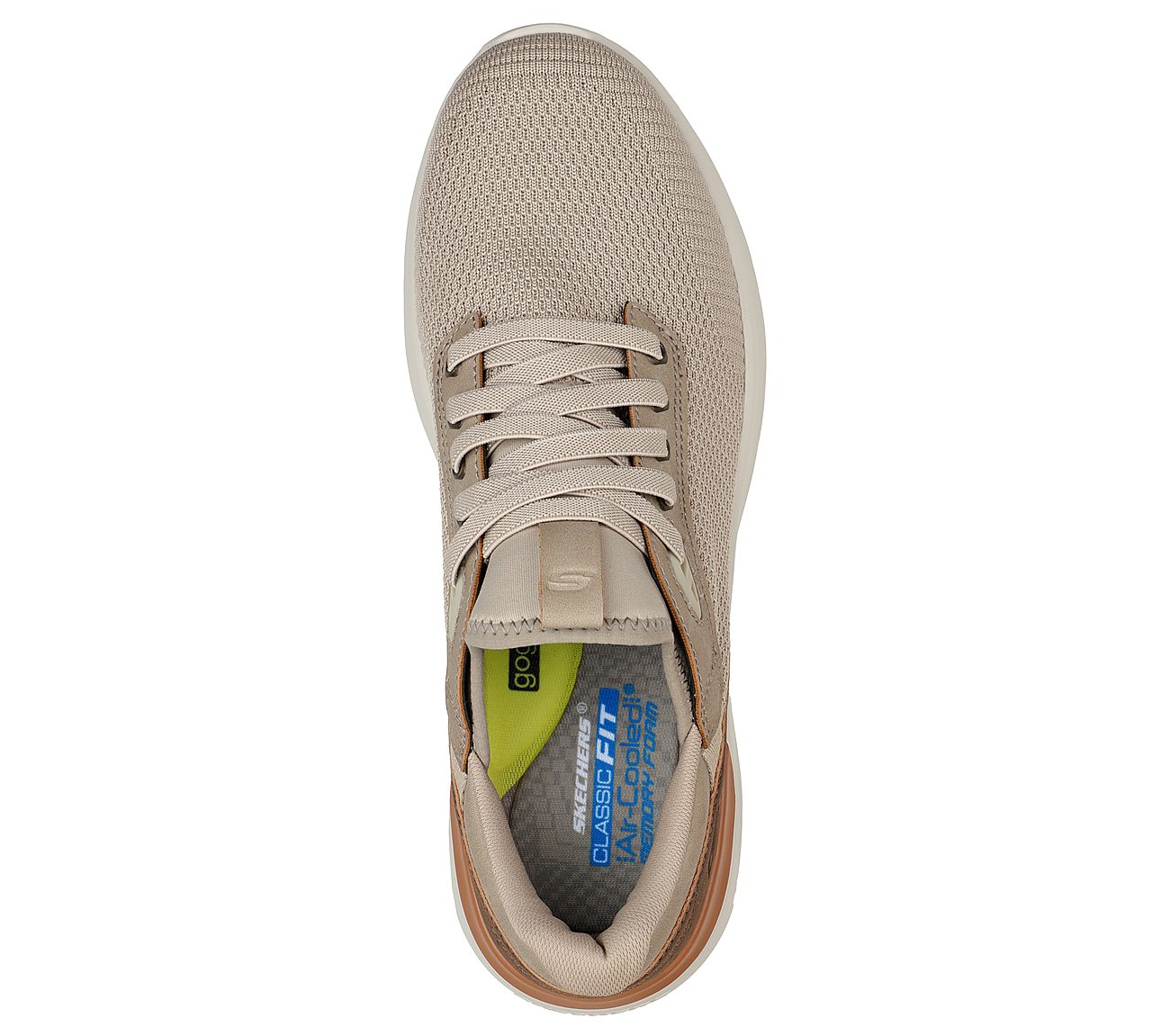 Skechers Lattimore Lasiter Ανδρικό Casual Αθλητικό Μπεζ