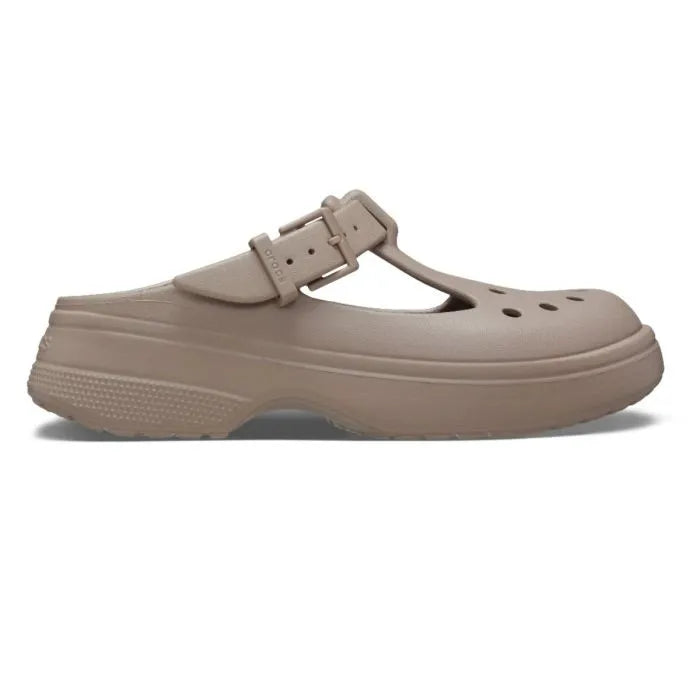Crocs Mary Jane Clog Ανατομικό Γυναικείο Σαμπό Taupe 214