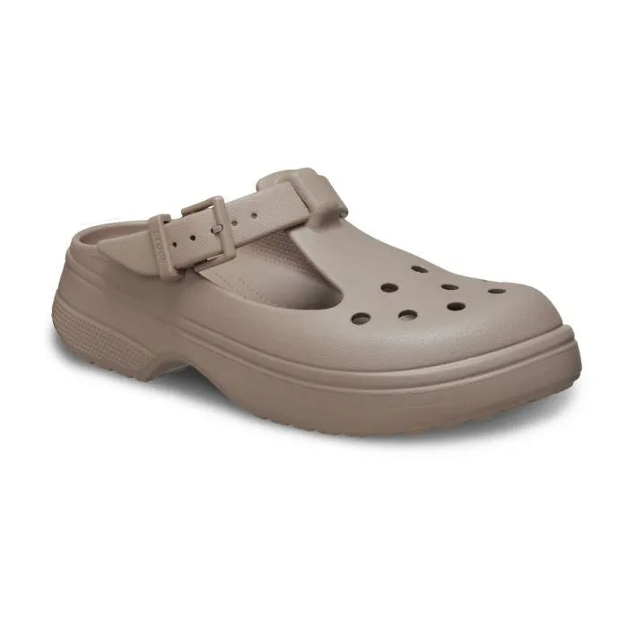 Crocs Mary Jane Clog Ανατομικό Γυναικείο Σαμπό Taupe 214