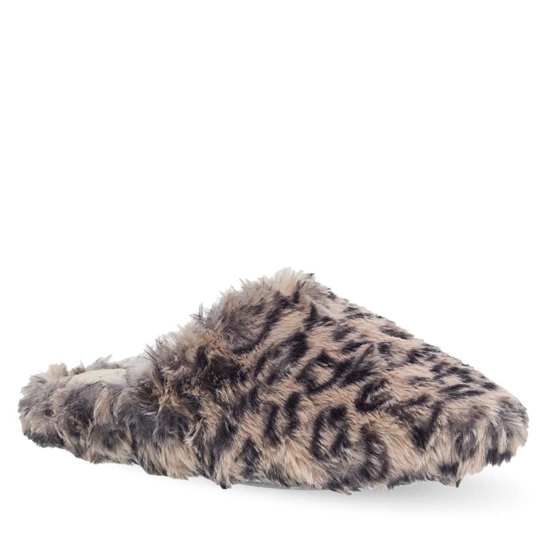 Parex Γυναικείες Παντόφλες Animal Print Πούρο