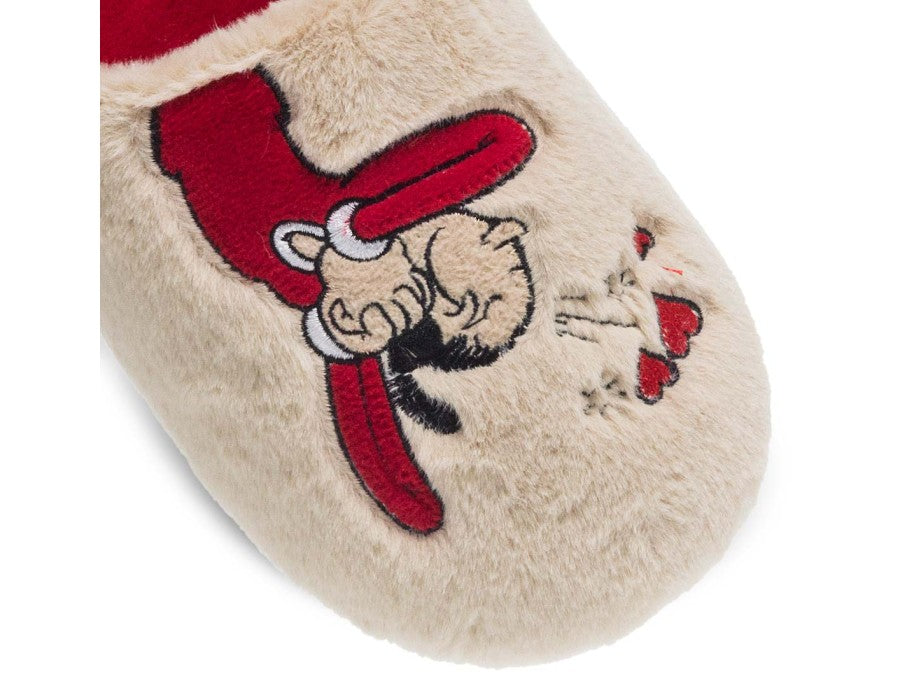 Parex Γυναικείες Παντόφλες Σπιτιού Olive Oyl® Popeye Μπεζ