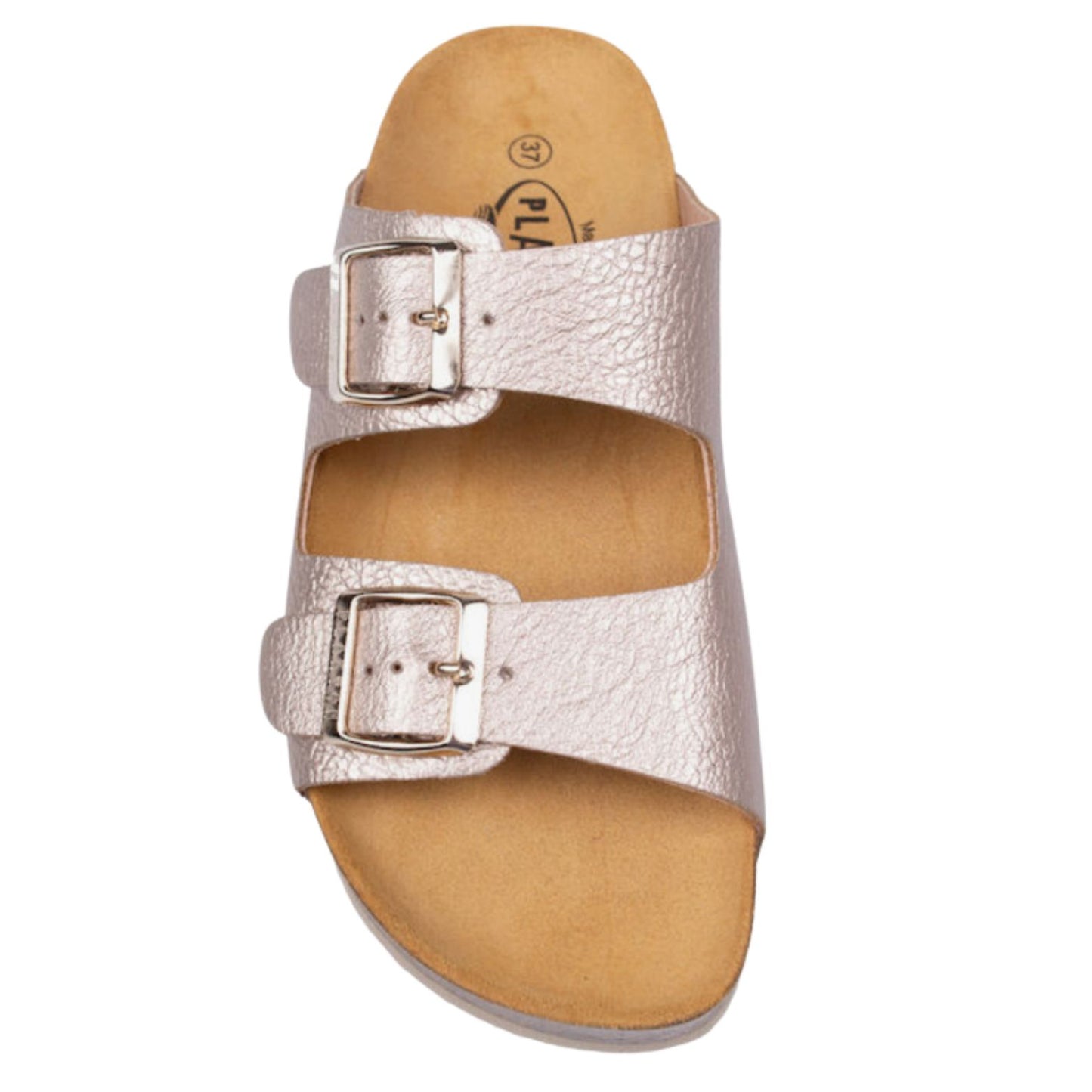 Plakton Beta Ψηλό Γυναικείο Ανατομικό Σανδάλι Nude