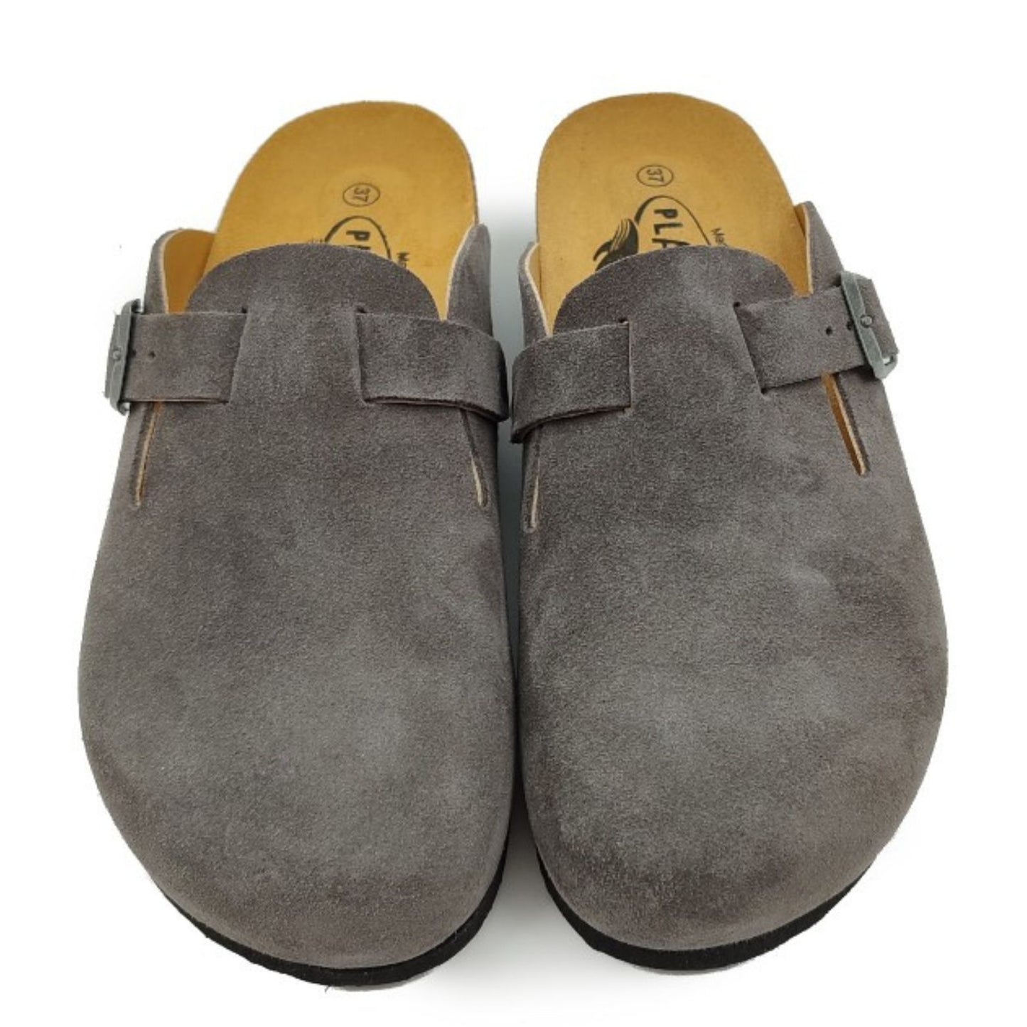 Plakton Blog Γυναικείο Δερμάτινο Σαμπό Gris