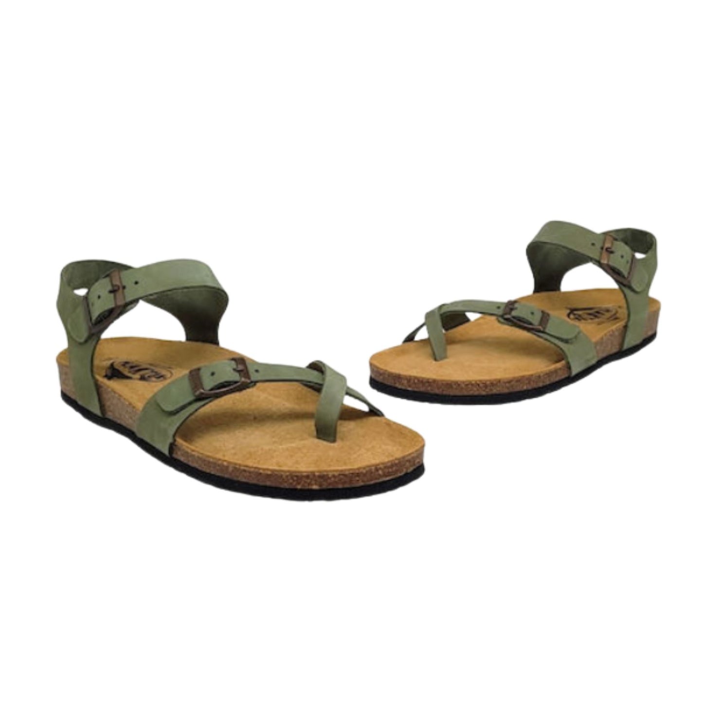 Plakton Zomba Γυναικείο Ανατομικό Σανδάλι Oliva