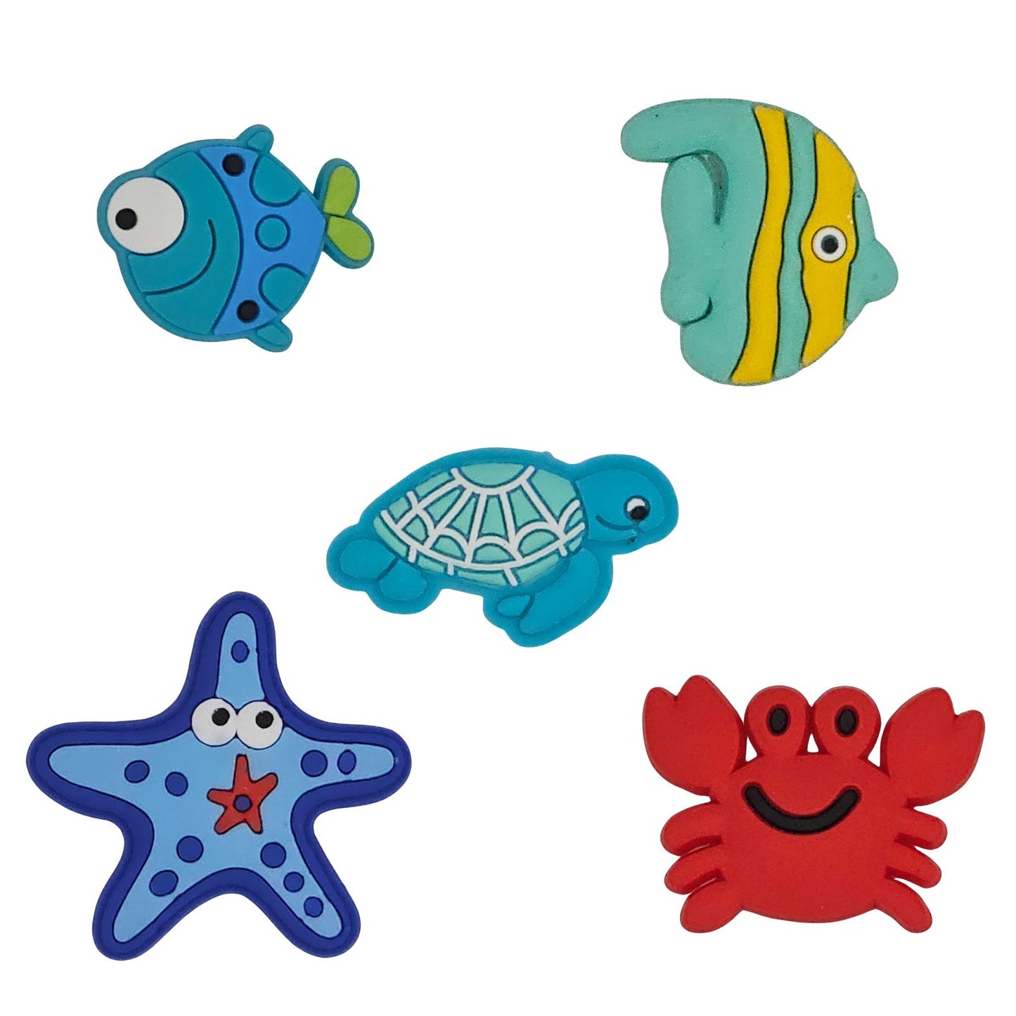 Αξεσουάρ Διακοσμητικά για Crocs - Sea World 5 Pack
